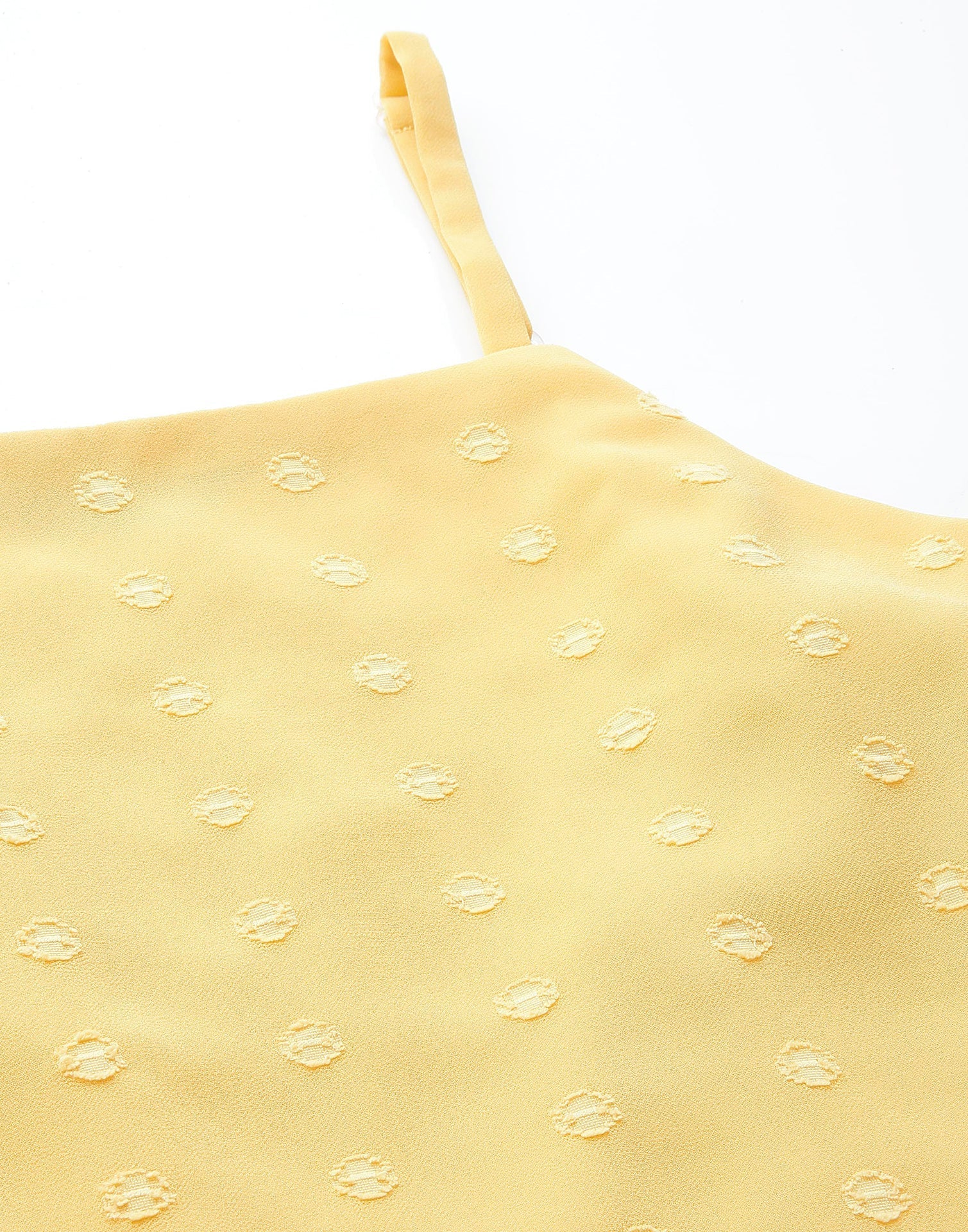 Yellow A-Line Dress | Leemboodi