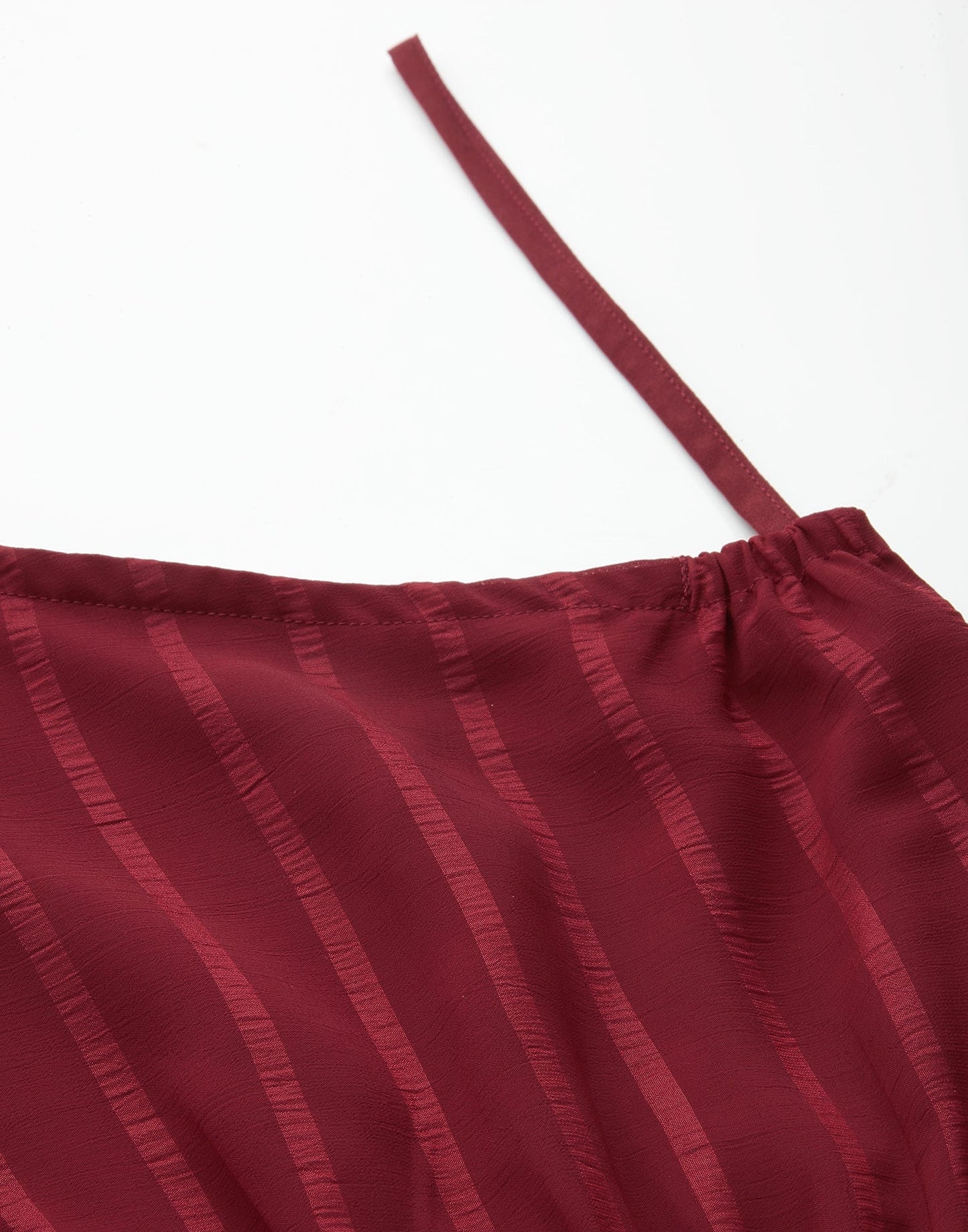 Red Chiffon One shoulder  Dress | Sudathi