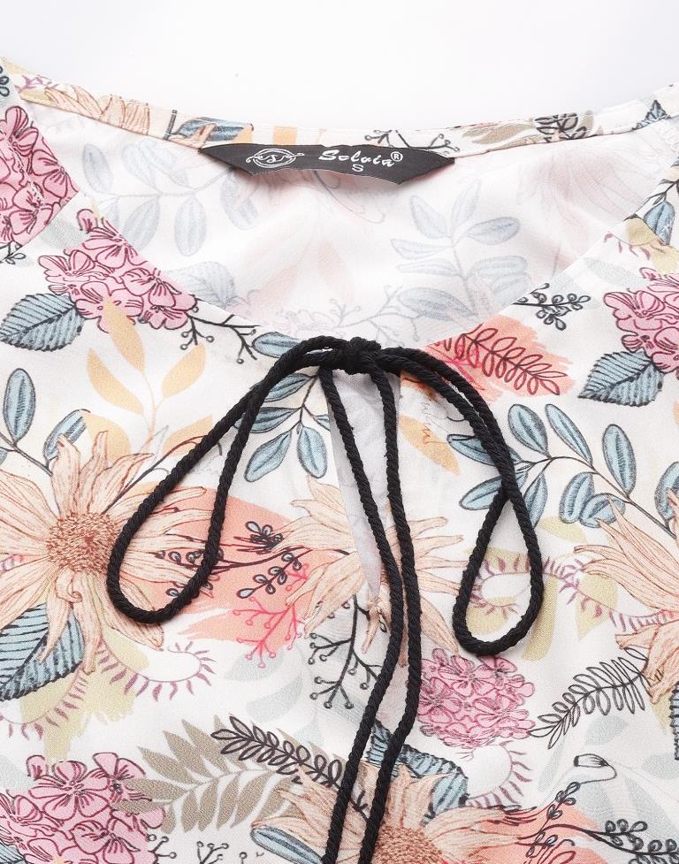 Multicoloured Printed Dress | Sudathi