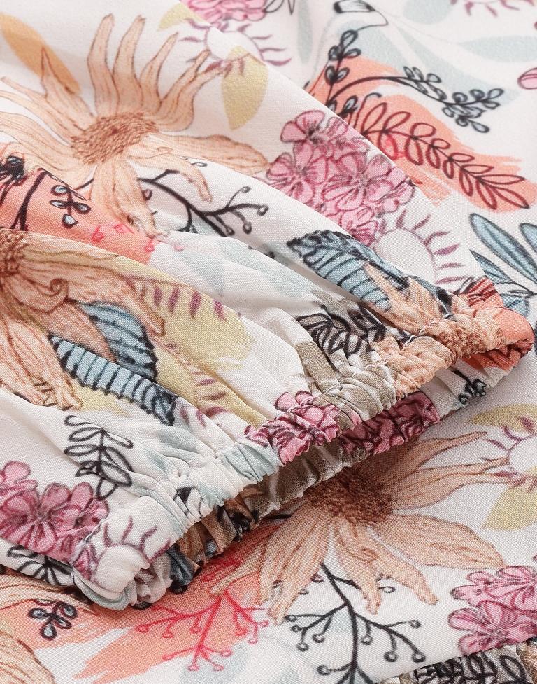 Multicoloured Printed Dress | Sudathi