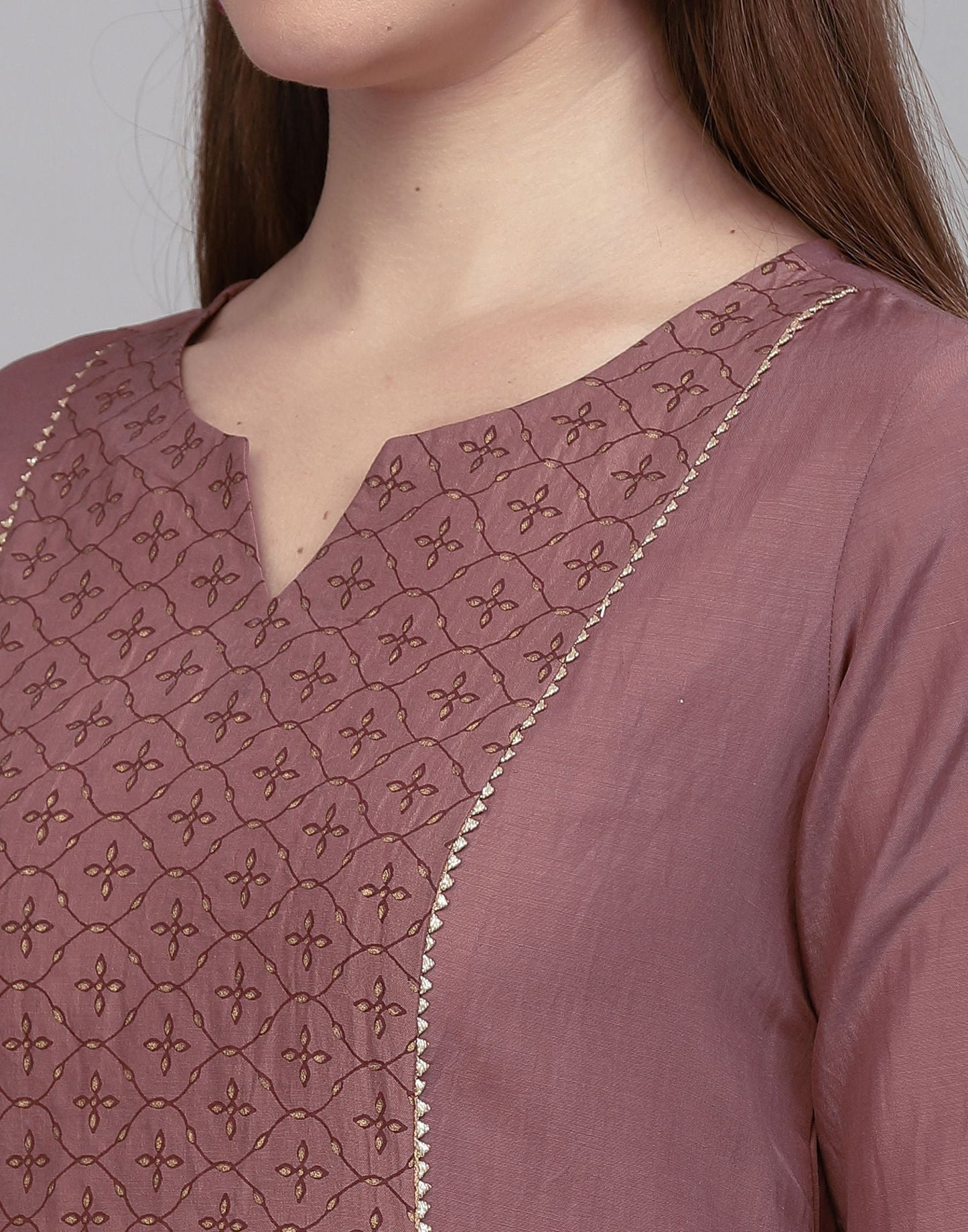 Pink Printed Kurta | Sudathi