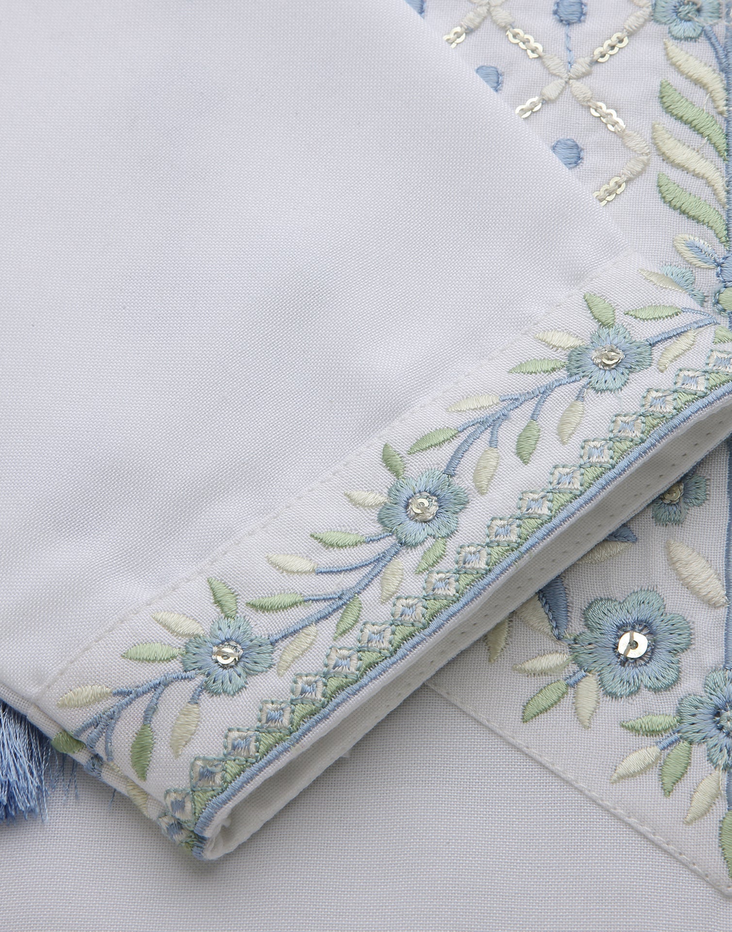 White Embroidery Kurta | Sudathi