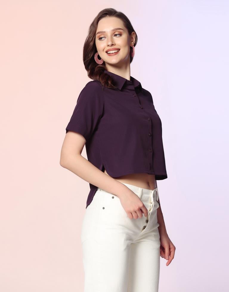 Wine Crop Shirt | Sudathi