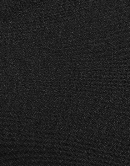 Black Square Neck Slim Fit Crop Top