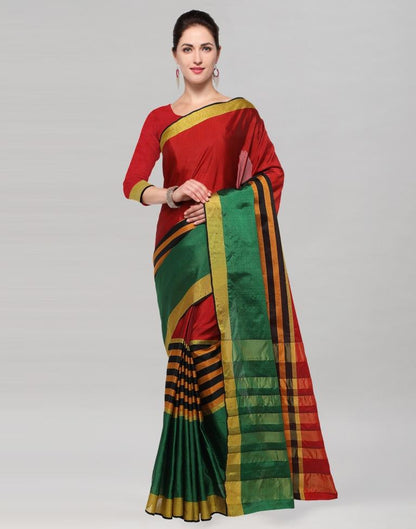 Maroon Silk Saree | Sudathi