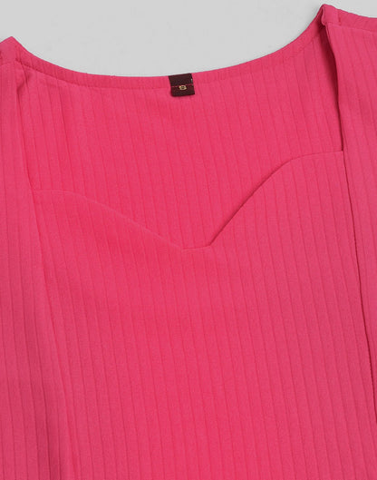 Hot Pink Crop Top | Leemboodi