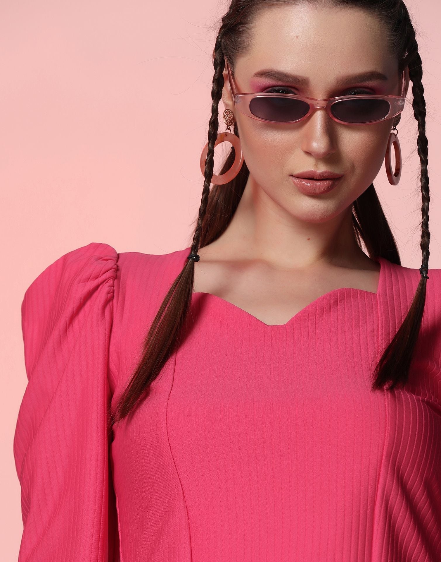 Hot Pink Crop Top | Leemboodi