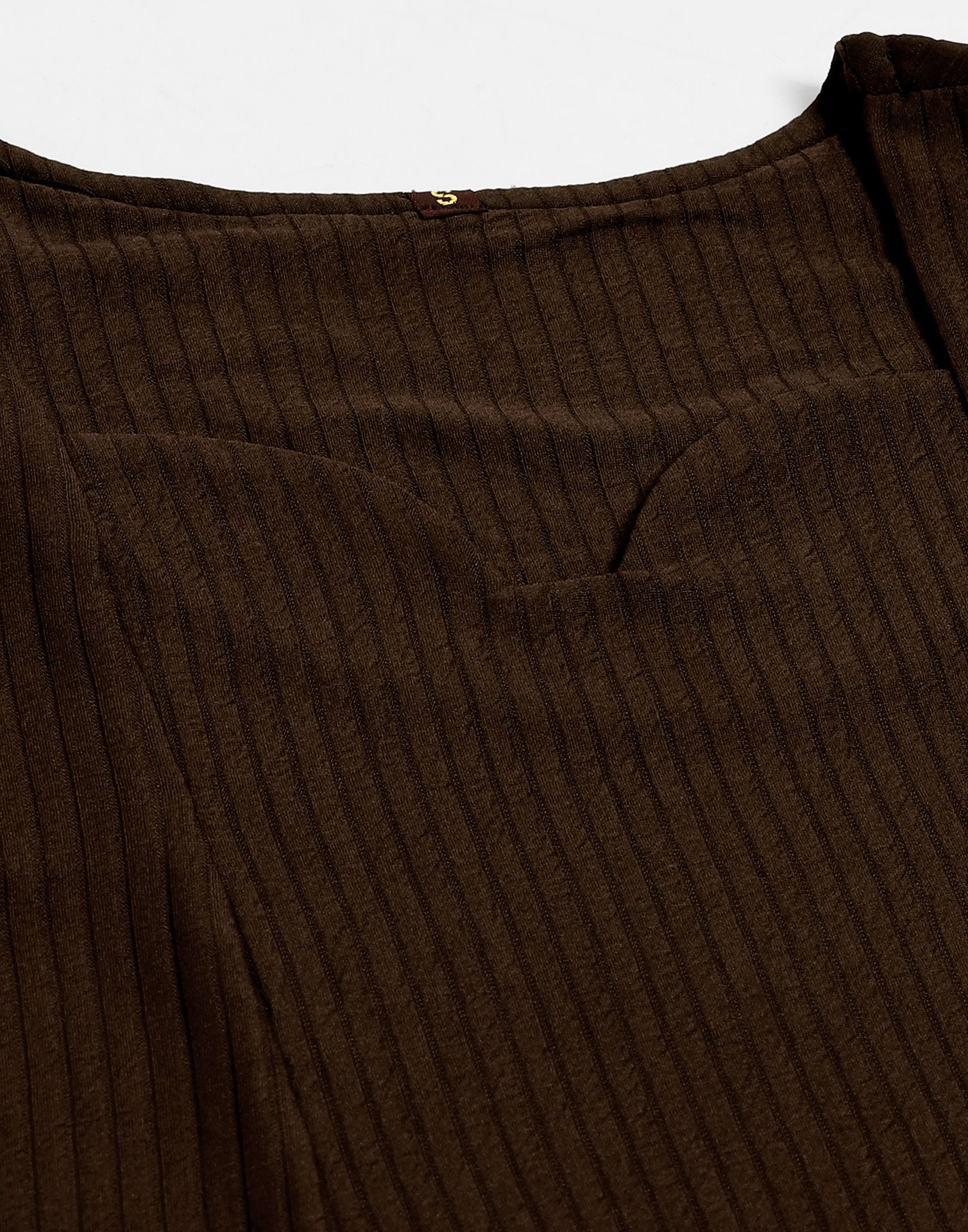 Brown Crop Top | Leemboodi