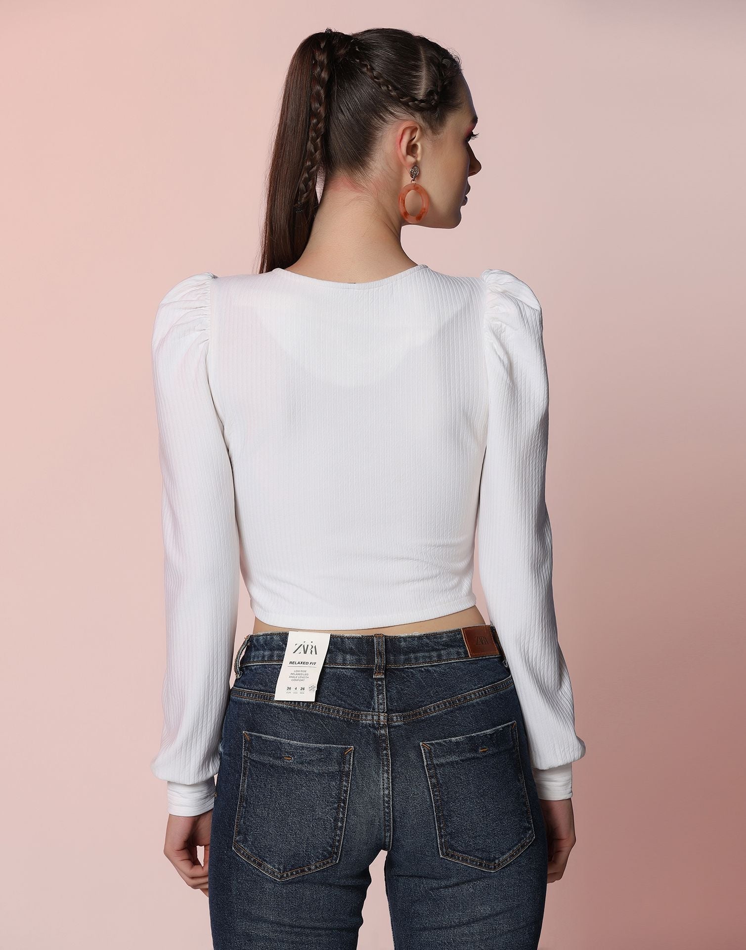 White Crop Top | Leemboodi