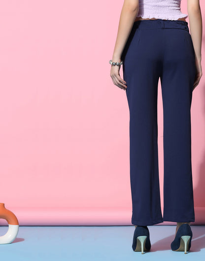 Navy Blue Trouser Pant | Sudathi