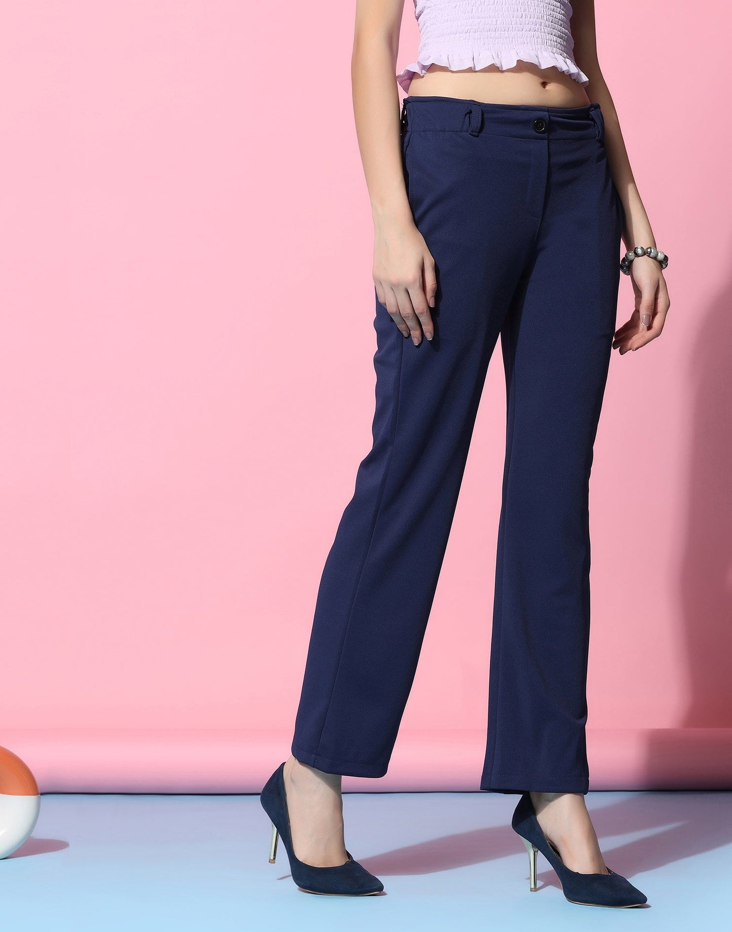Navy Blue Trouser Pant | Sudathi