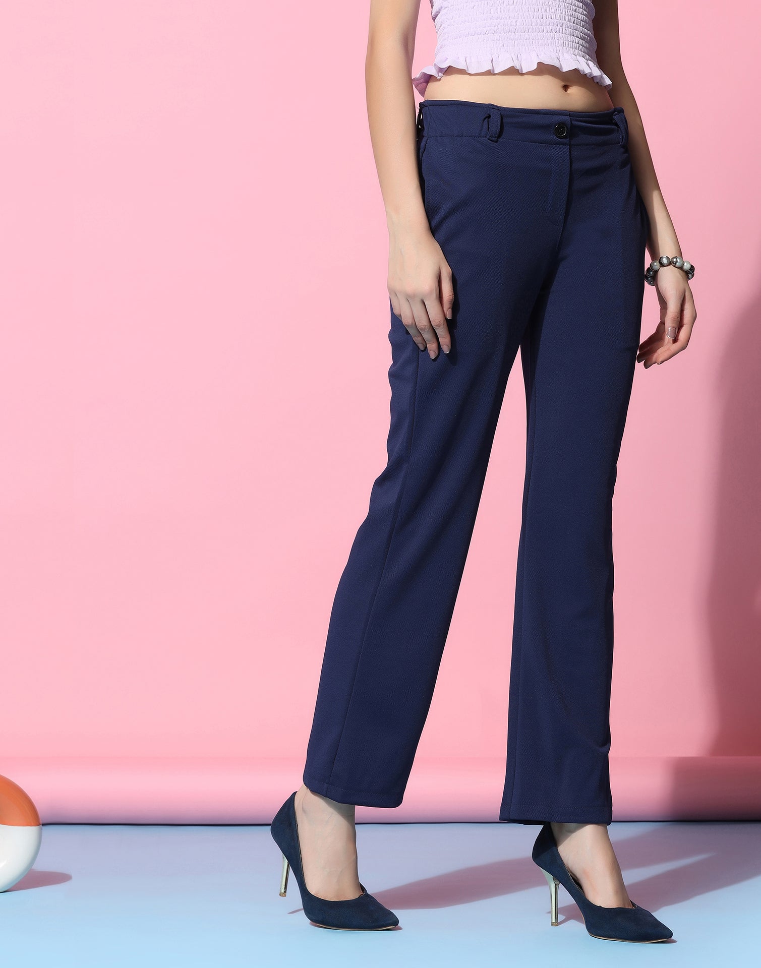 Navy Blue Trouser Pant | Sudathi