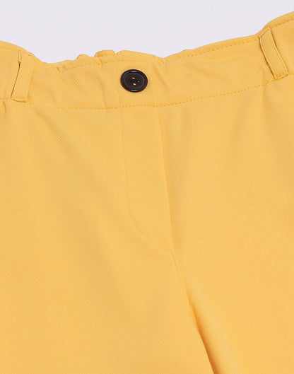 Yellow Trouser Pant | Sudathi