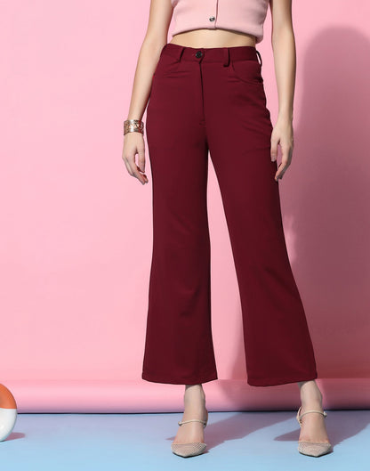 Maroon Trouser Pant | Sudathi