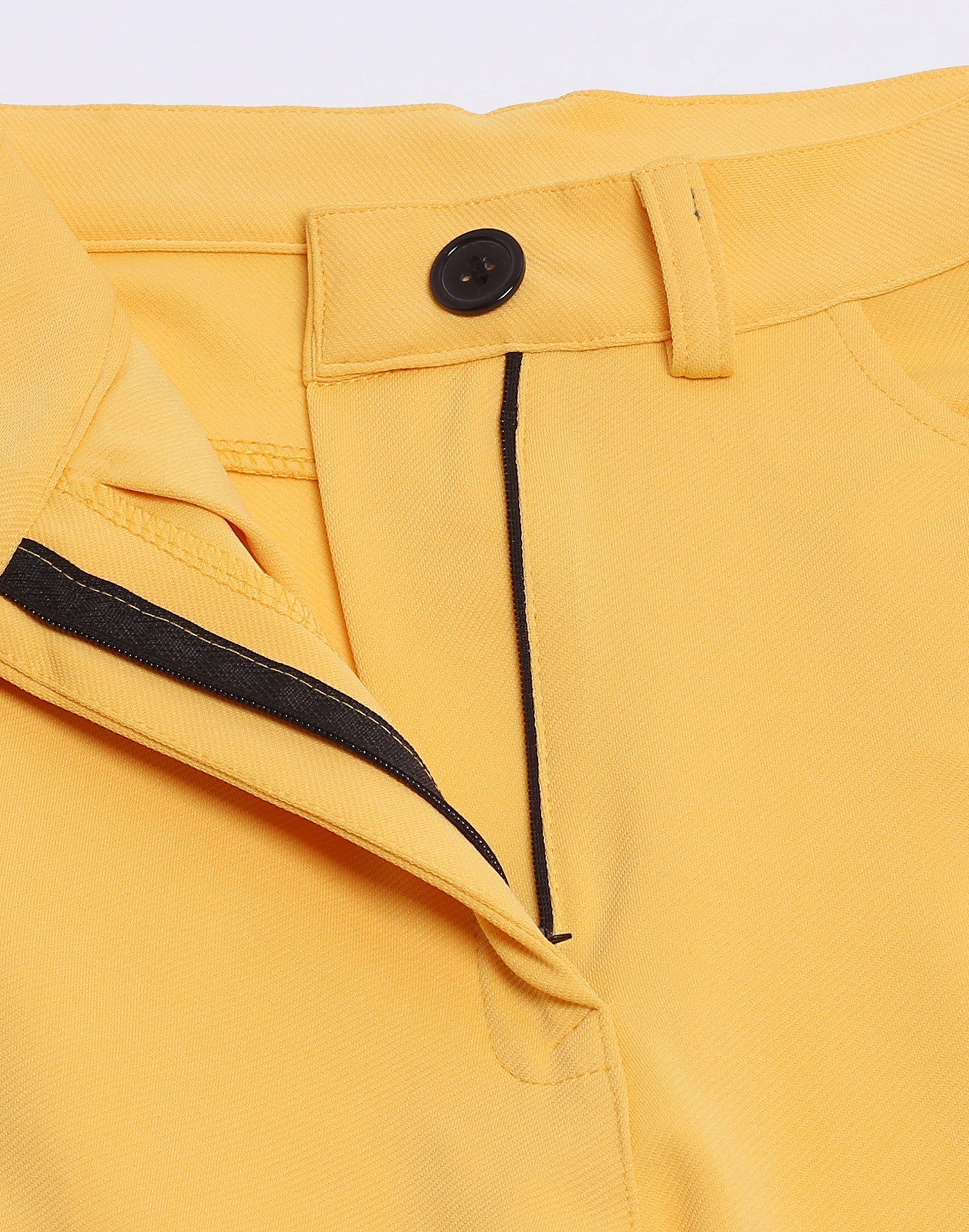 Yellow Trouser Pant | Sudathi