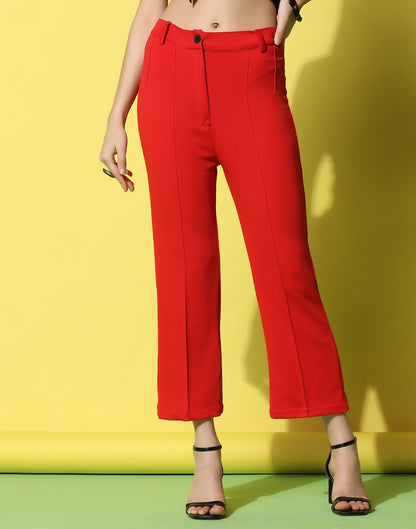 Red Trouser Pant | Sudathi