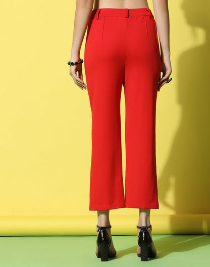 Red Trouser Pant | Sudathi