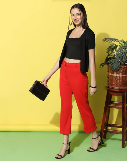Red Trouser Pant | Sudathi