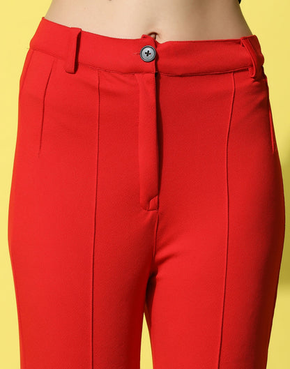 Red Trouser Pant | Sudathi