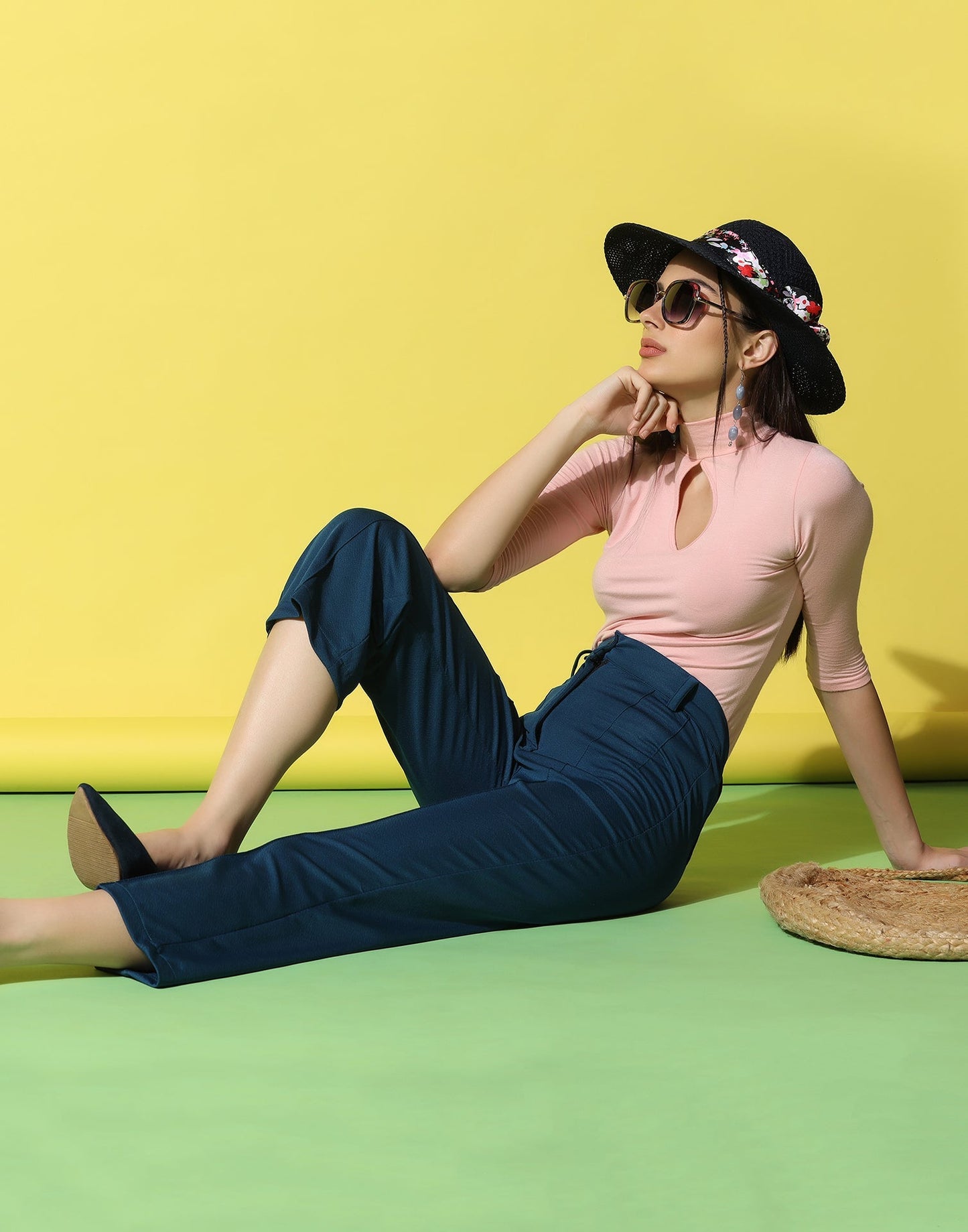 Blue Trouser Pant | Sudathi