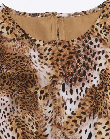 Brown Printed Dress | Sudathi