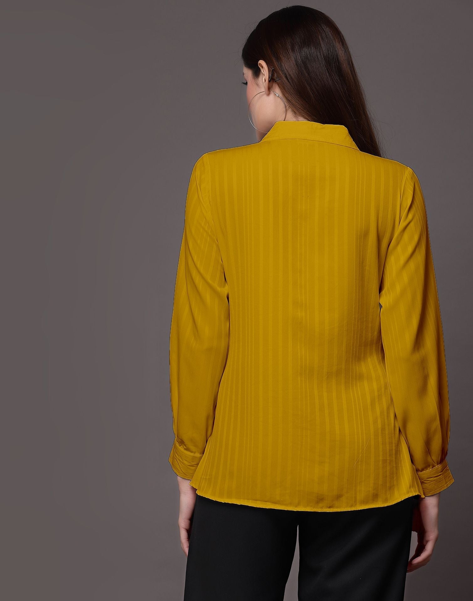 Yellow Woven  Shirt | Sudathi