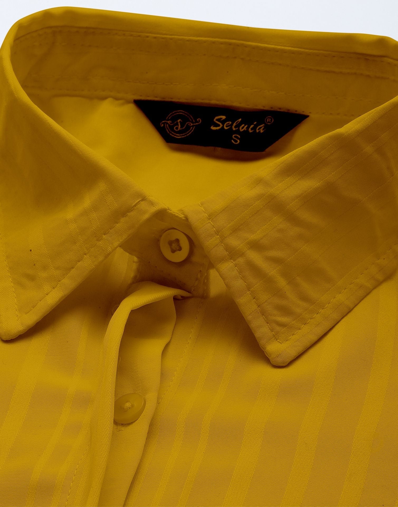 Yellow Woven  Shirt | Sudathi