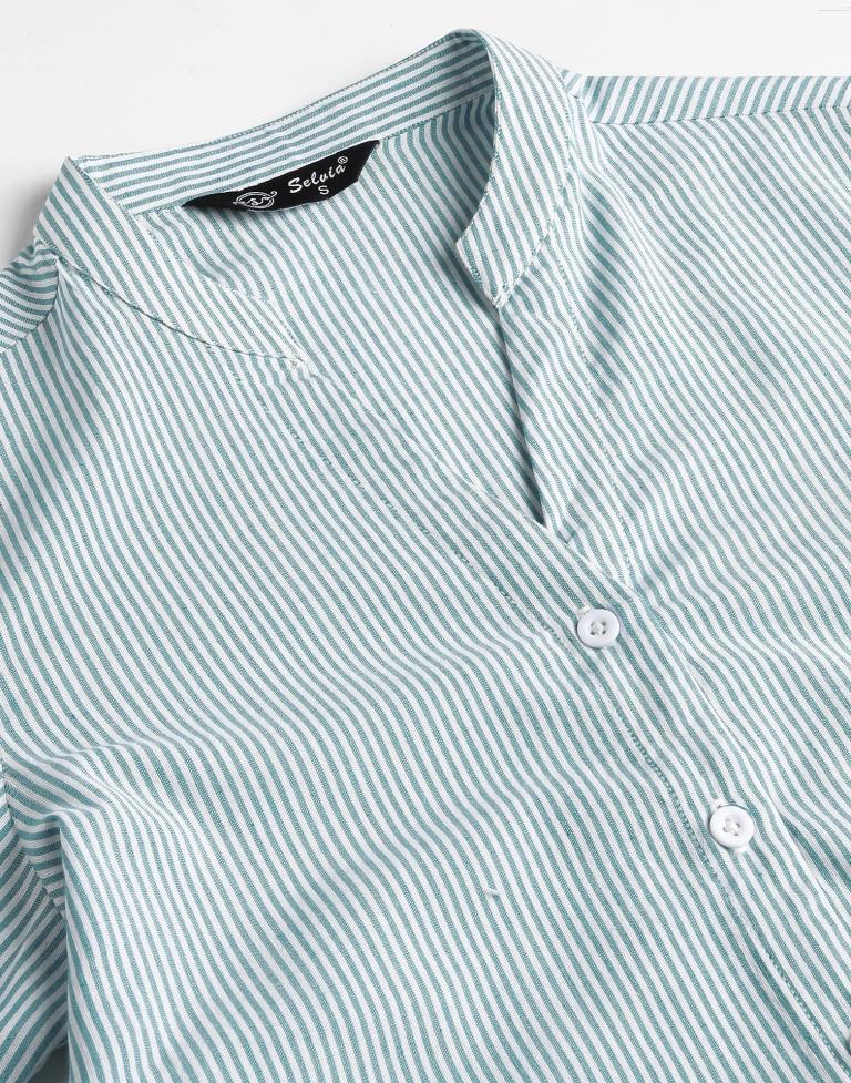 Green Woven Shirt