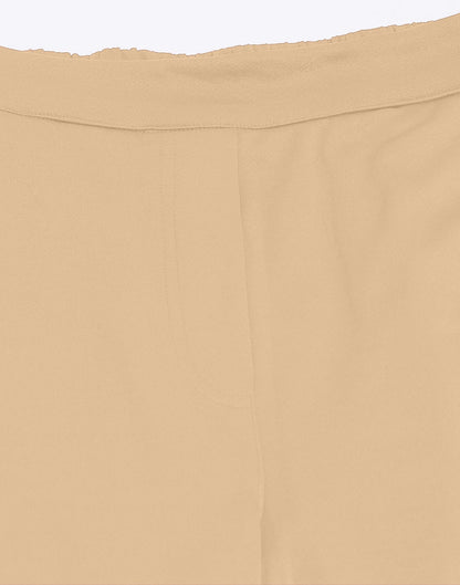 Beige Blazer Style Co-ord Set | Sudathi