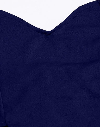 Blue Knitted Co-ord Set | Sudathi