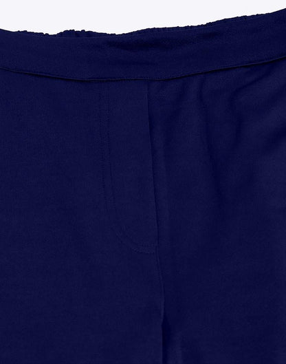 Blue Knitted Co-ord Set | Sudathi