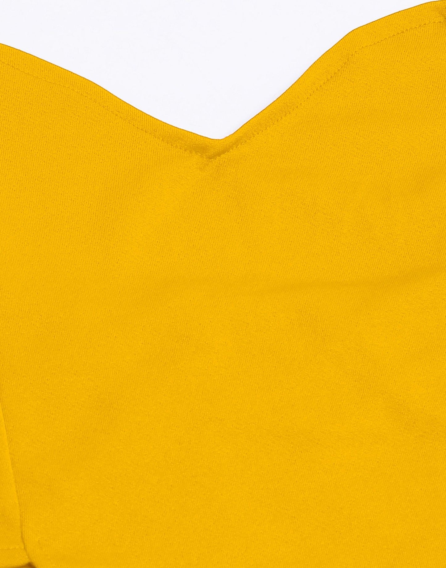 Yellow Lycra Co-ord Set