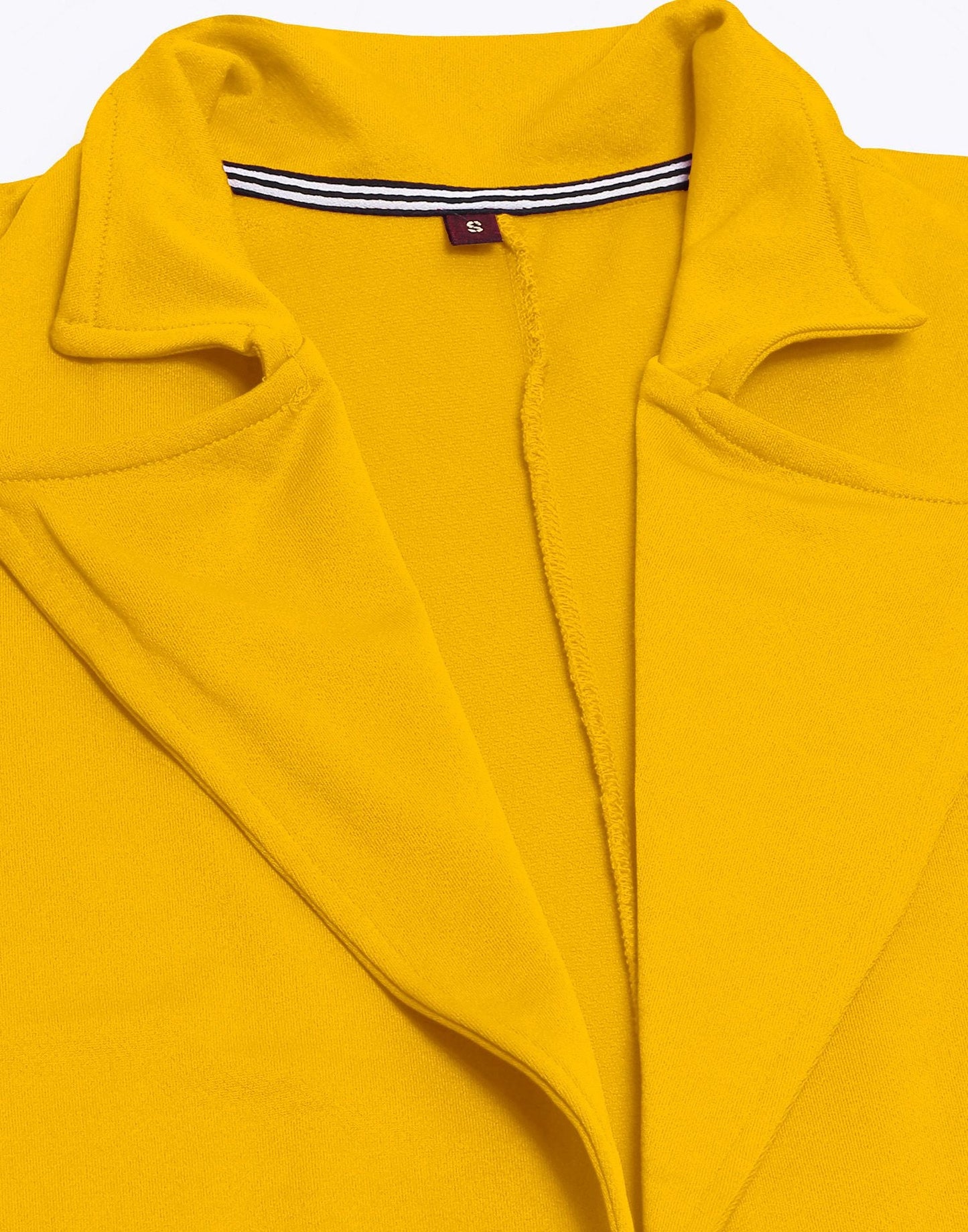 Yellow Lycra Co-ord Set