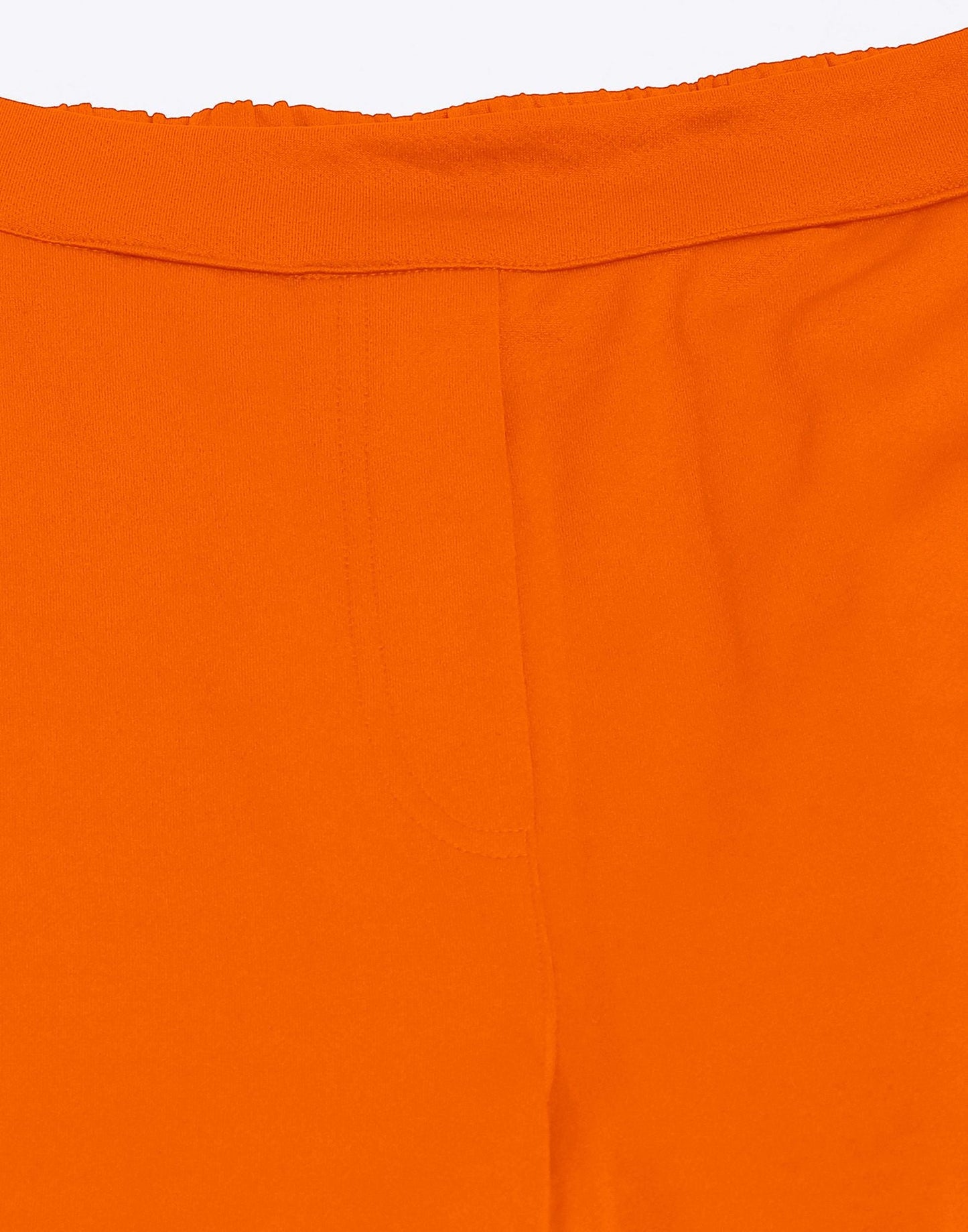 Orange Lycra Co-ord Set