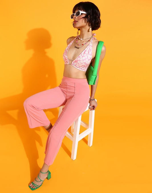 Peach Trouser Pant