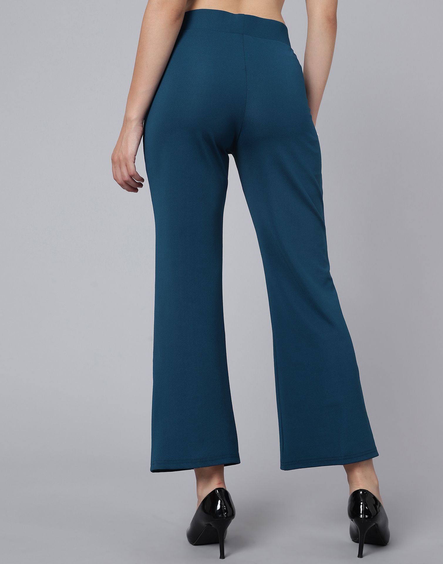 Teal Blue Trouser Pant | Sudathi