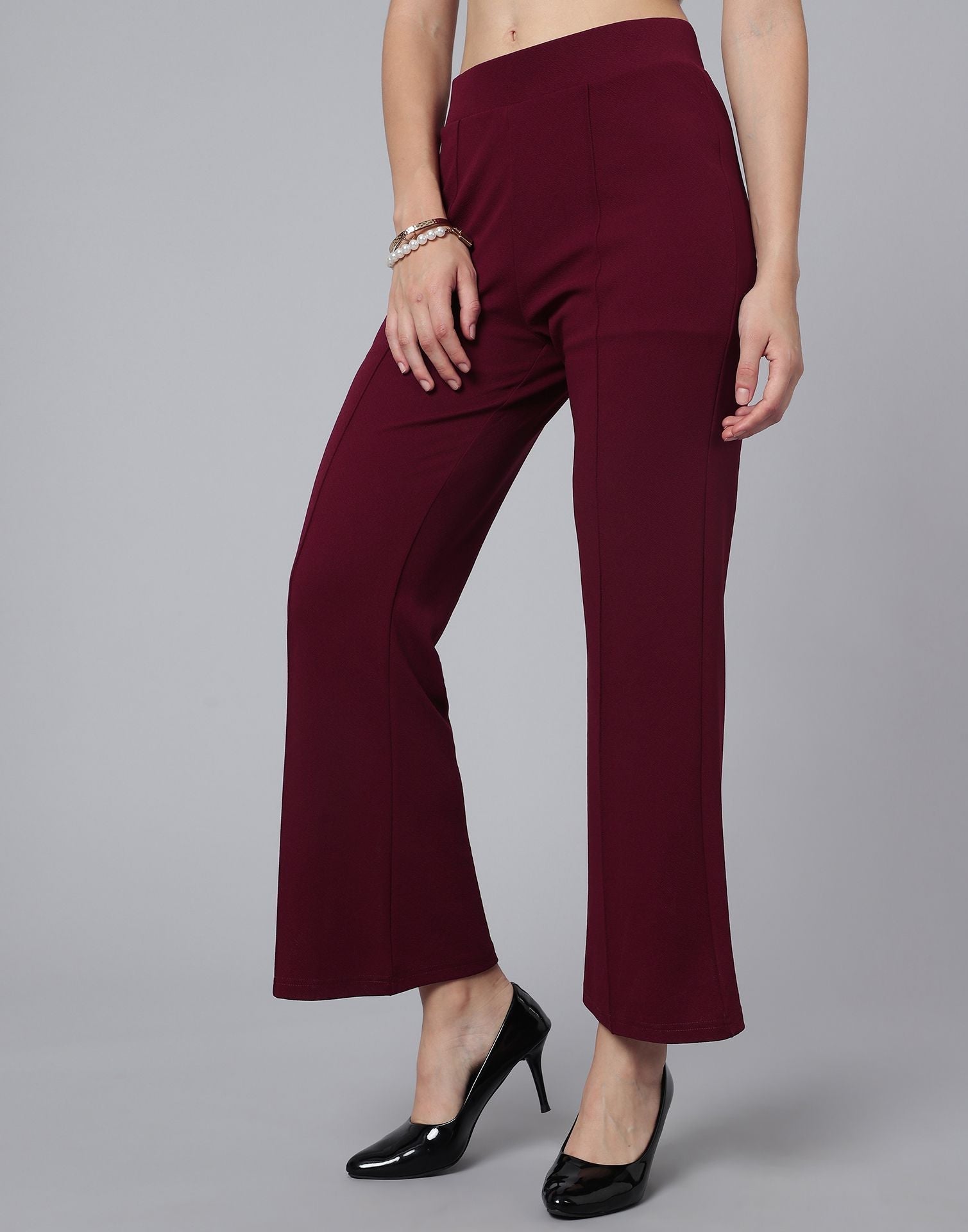 Maroon Trouser Pant | Sudathi