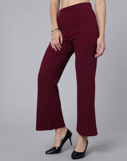 Maroon Trouser Pant | Sudathi