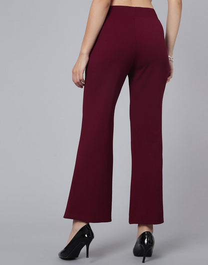 Maroon Trouser Pant | Sudathi