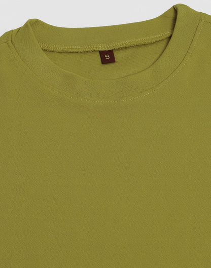 Pastel Green Puff Sleeve Top | Leemboodi