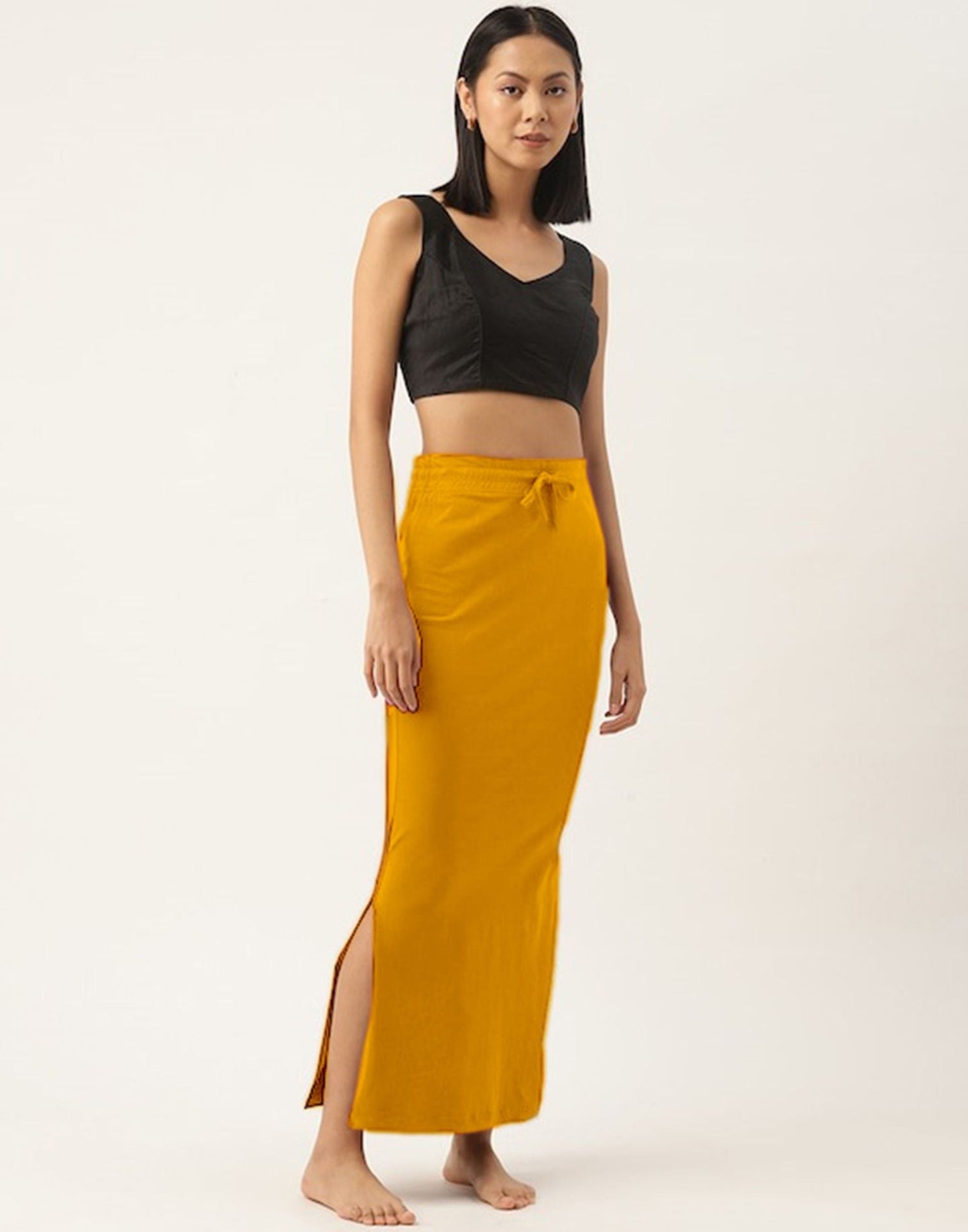 Yellow Knitted Shapewear | Sudathi