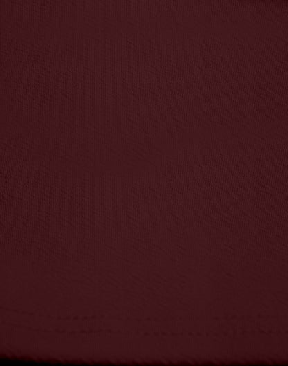 Maroon Square Neck Tank Top | Sudathi