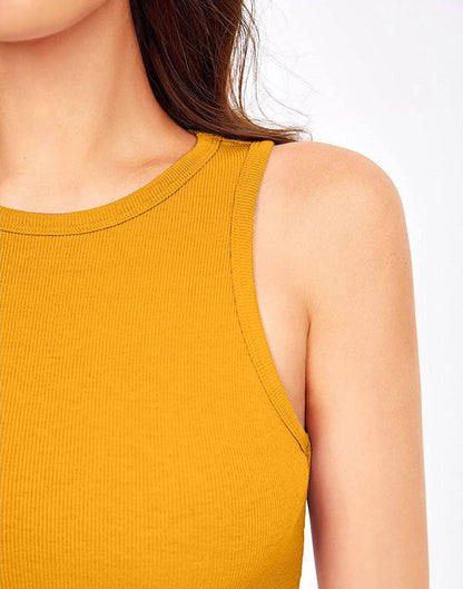 Mustard Tank Top | Sudathi