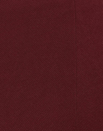 Maroon Straight Fit Trouser