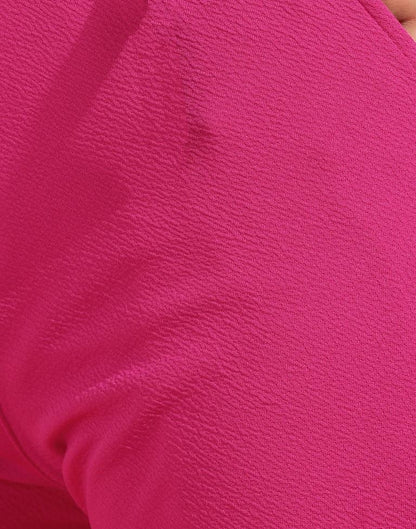 Pink Straight Trouser