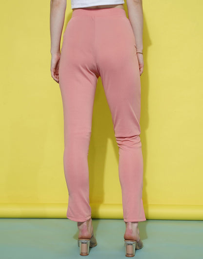 Peach Leggings Fit Pant | Sudathi