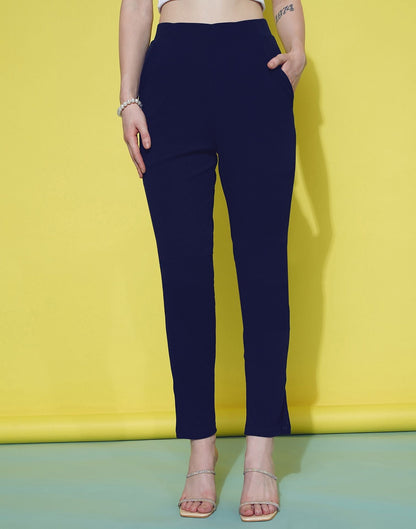 Blue Leggings Fit Pant | Sudathi