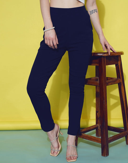 Blue Leggings Fit Pant | Sudathi