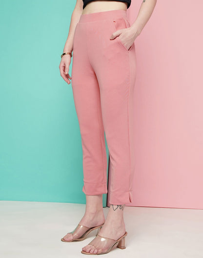 Pink Ankle Length Trouser | Sudathi