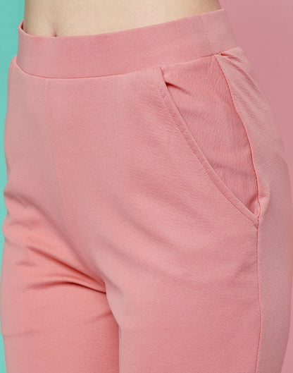 Pink Ankle Length Trouser | Sudathi